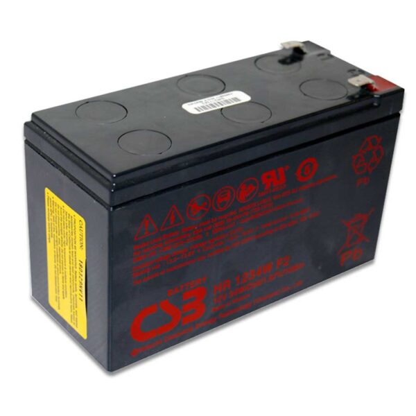 Bateria Marca CSB Modelo HR1234W De 12V - 9Ah - Imagen 2